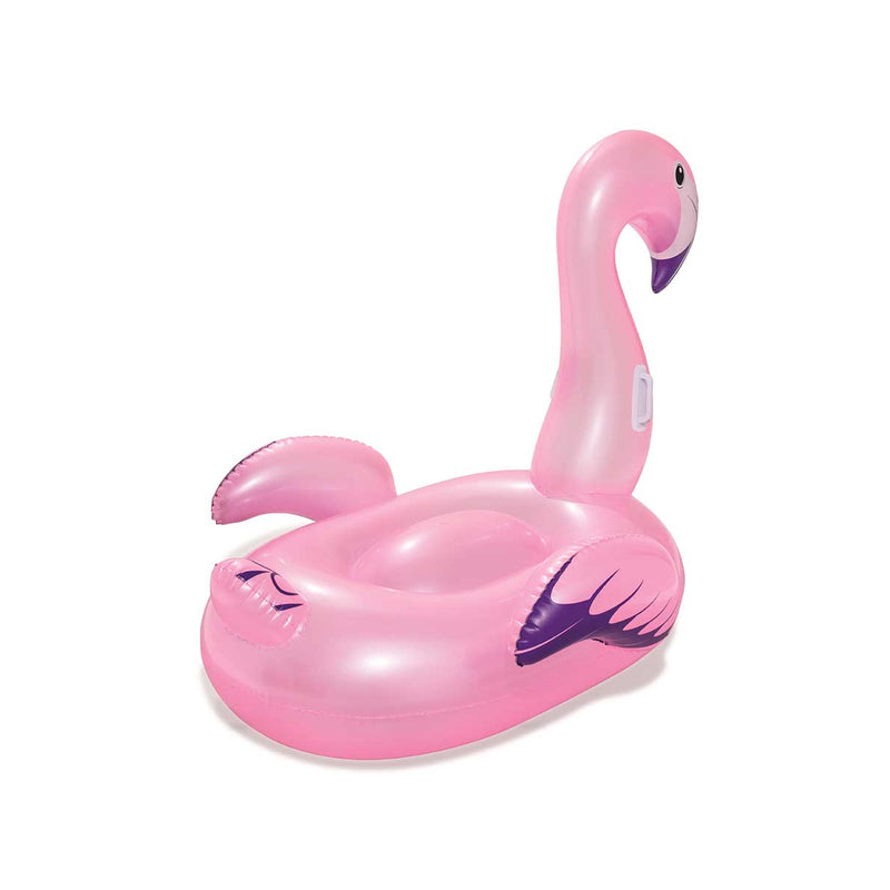 Boia inflável de flamingo para crianças a partir de 3 anos