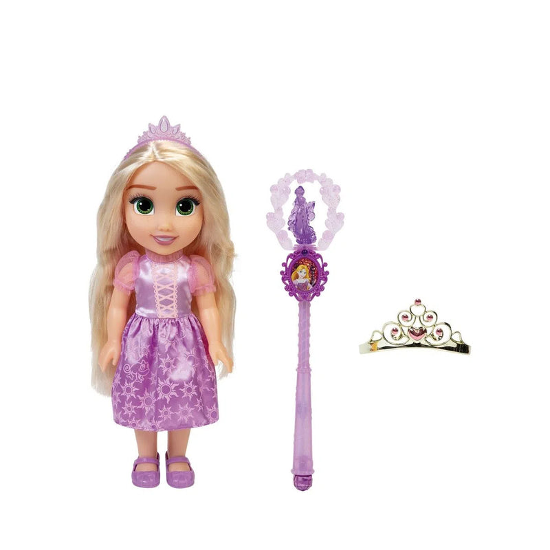 Boneca Princesas Disney Com Varinha e Tiara Multikids