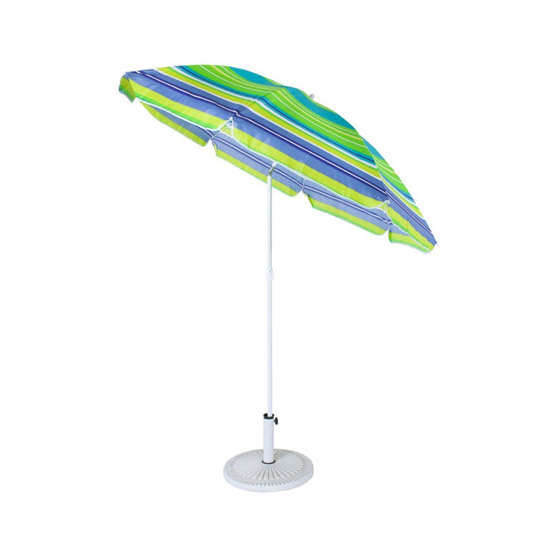 Guarda-sol de praia Caribe NTK com proteção UV50+ de 180cm