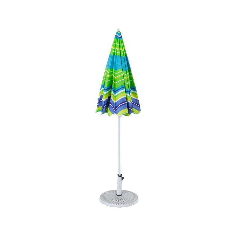 Guarda-sol de praia Caribe NTK com proteção UV50+ de 180cm