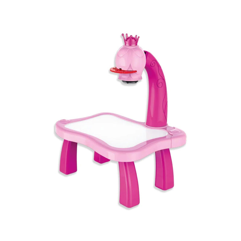 Mesa Projetora Para Desenhar Rosa Play e Learn Multikids - BR1601