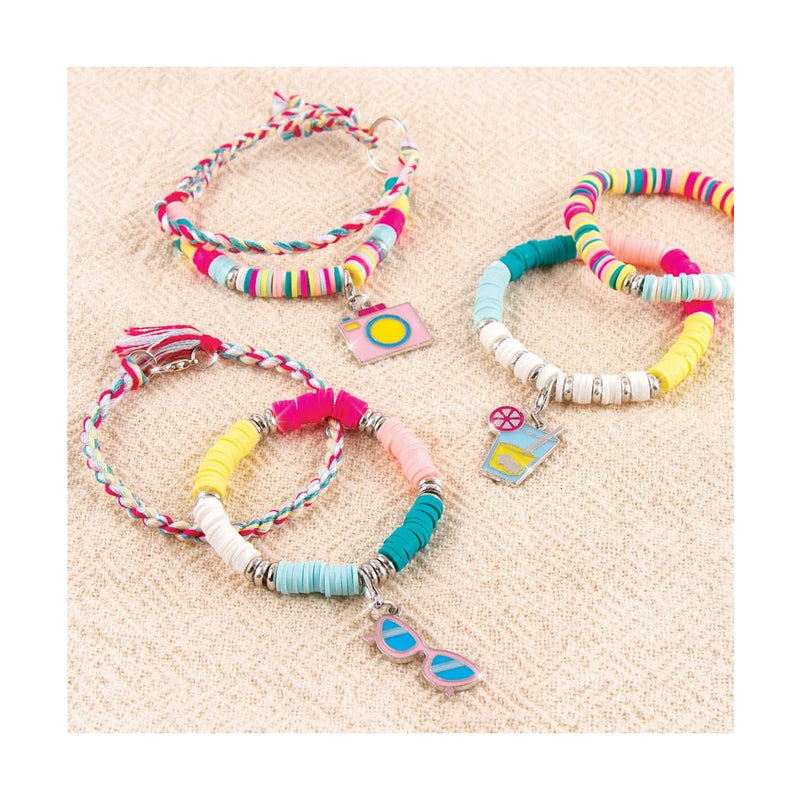 my style by make it real kit pulseiras summer vibes 531 peças multikids