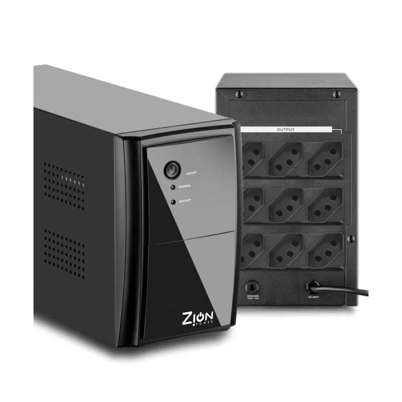 Nobreak 2B 9T Zion Power 110V ZPS14M1 Security