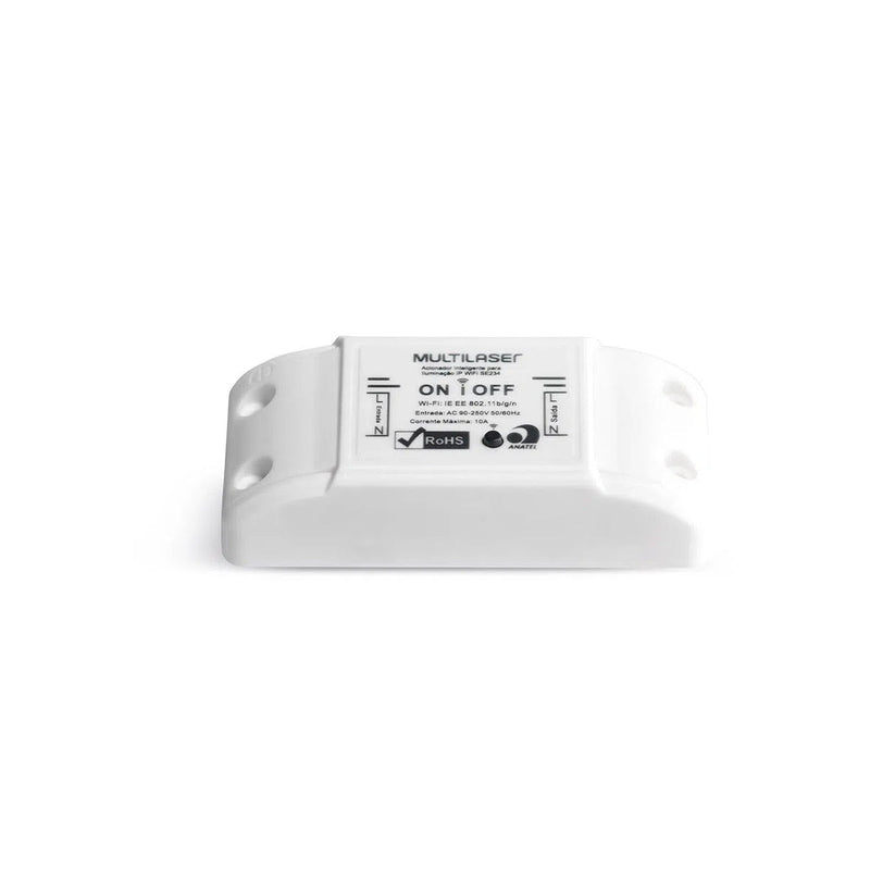 Acionador Inteligente Para Interruptor de Iluminação Wi-Fi - Multilaser Liv - SE234 - BePix