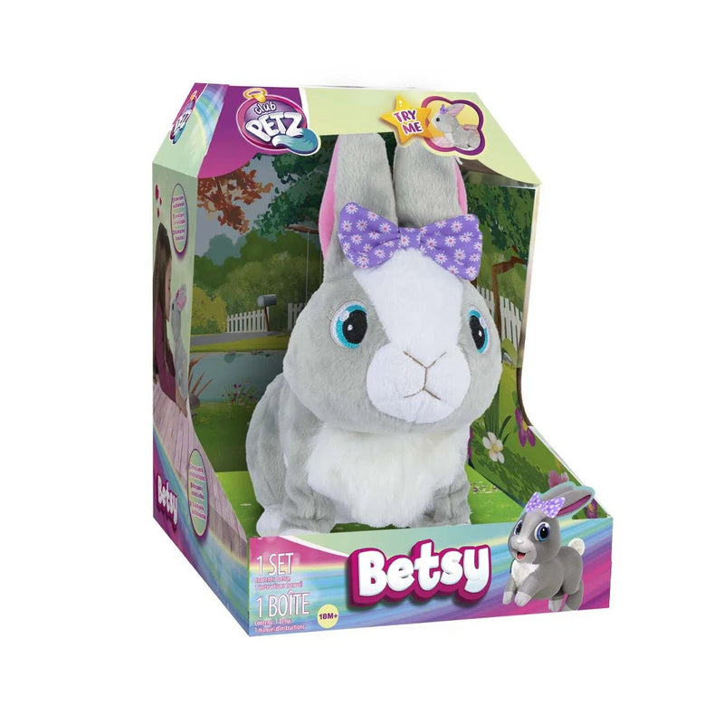 Club Petz Coelhinha Betsy Pelúcia Com Mecanismo Multikids - BR654 - BePix