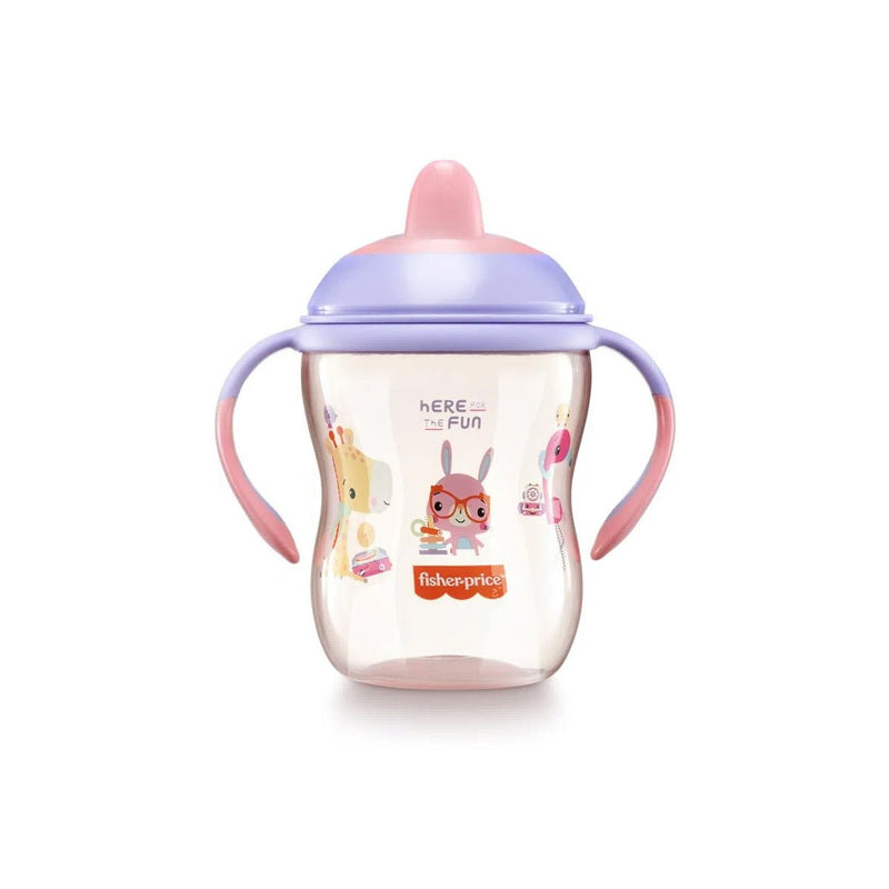 Copo de Treinamento com Bico Semi-rígido First Moments 270ml Fisher Price - BePix