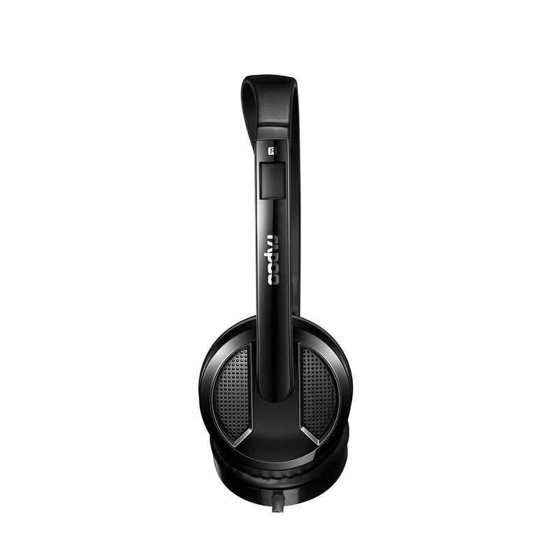 Headset multilaser rapoo usb preto h120 - RA020 - BePix