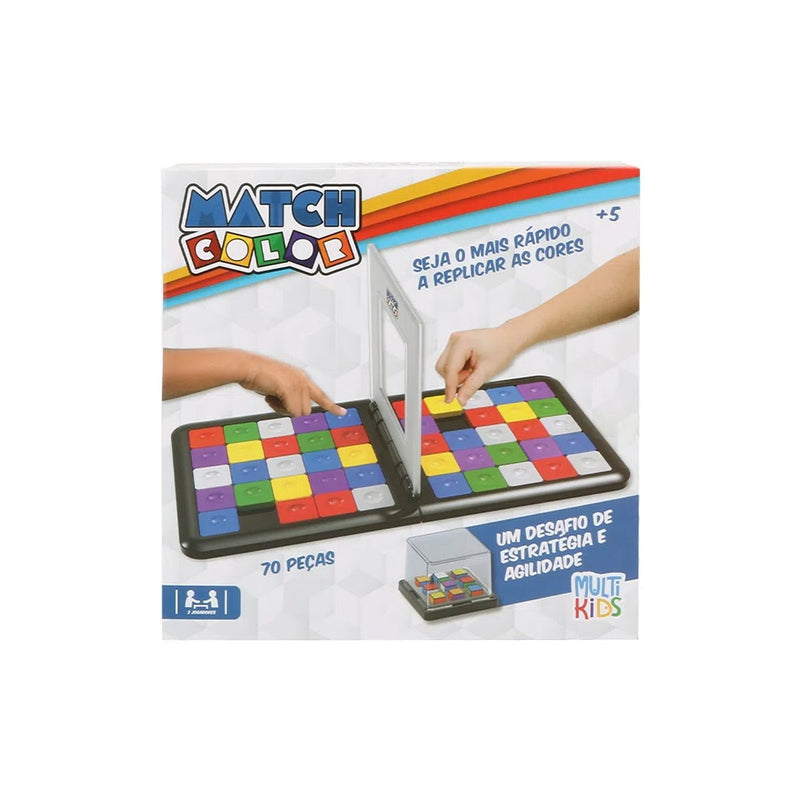 Jogo Match Color Multikids - BR1677 - BePix