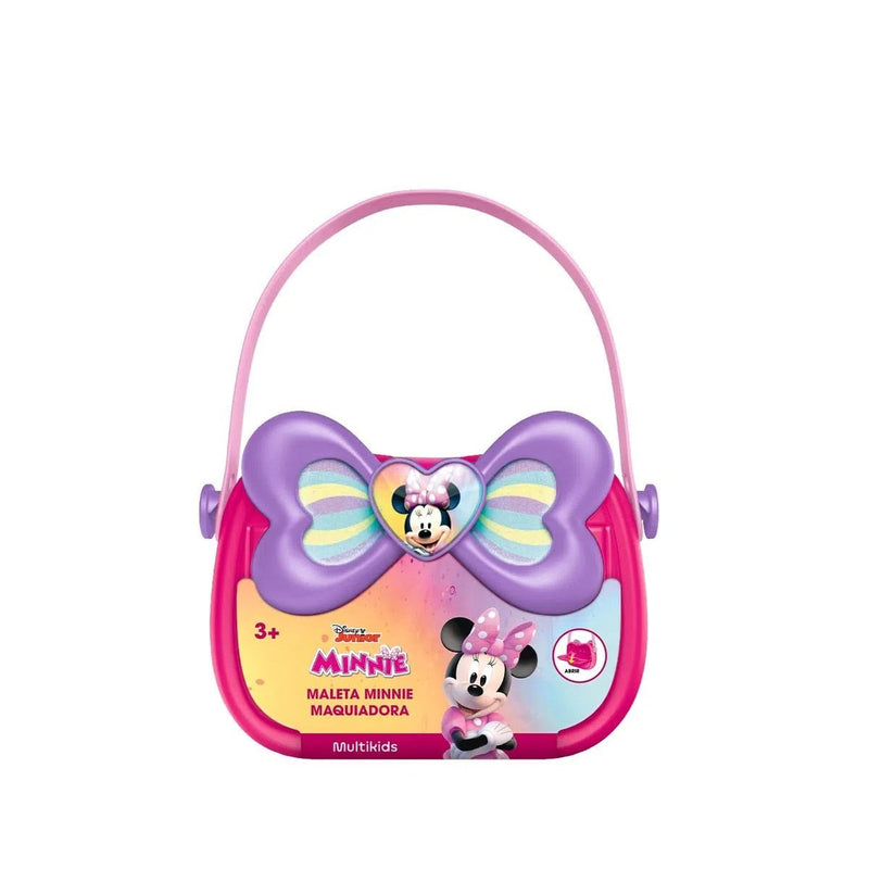 Maleta Maquiadora Minnie Disney com Acessórios Multikids - BR1984 - BePix