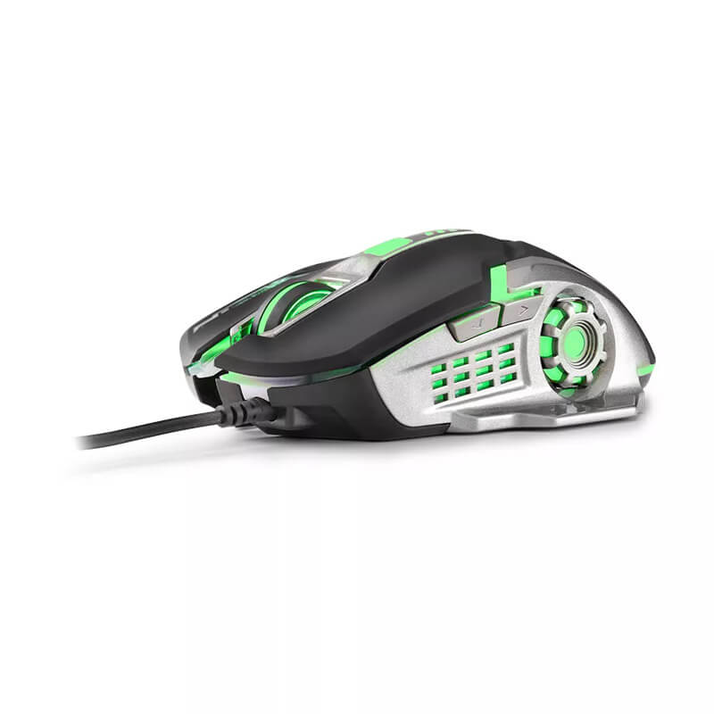 Mouse Gamer DPI 2400 Preto/Grafite Multilaser - MO269 - BePix