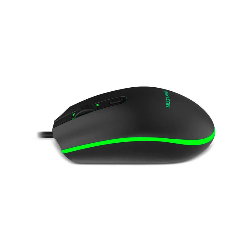 Mouse Gamer Multilaser 2400DPI LED 7 Cores Multilaser MO298 - BePix