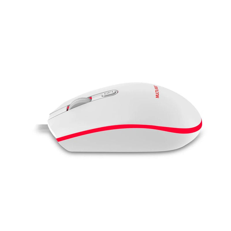 Mouse Gamer Multilaser 2400DPI LED 7 Cores Multilaser MO298 - BePix