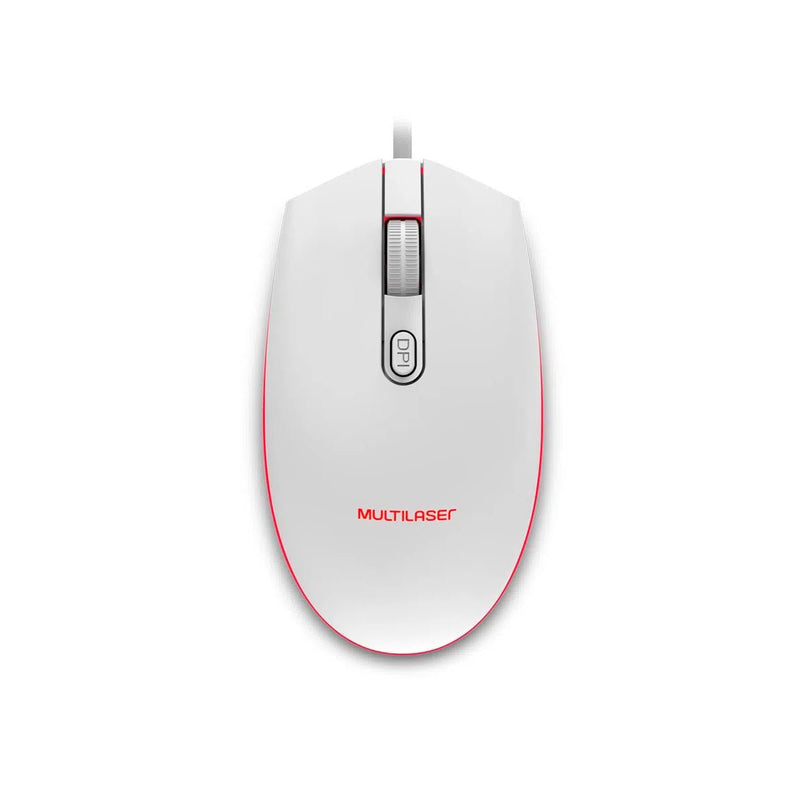 Mouse Gamer Multilaser 2400DPI LED 7 Cores Multilaser MO298 - BePix