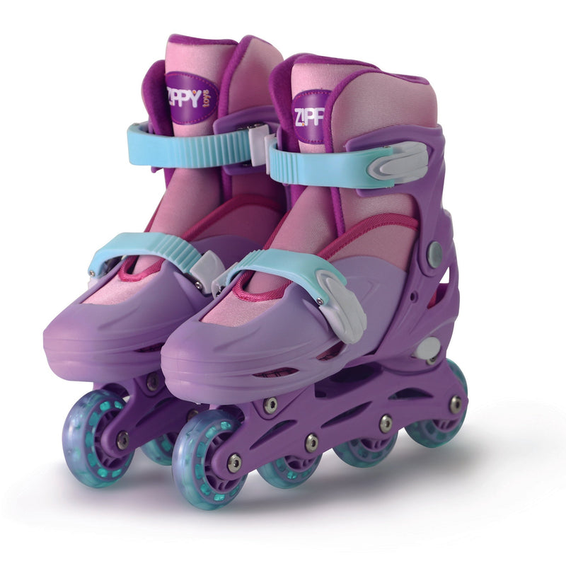 Patins In Line Ajustável Rosa Zippy Toys - BePix