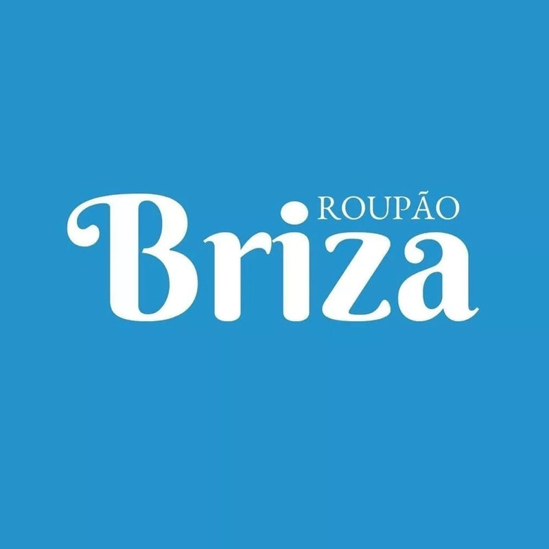 Roupão de Banho Briza Veludo Adulto 100% Algodão Manga Curta - Branco - BePix