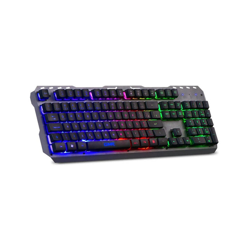 Teclado Base Metálica Led Rainbow GK300 - Multilaser - TC260 - BePix