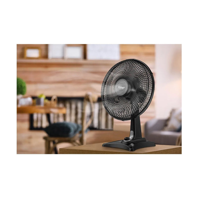 Ventilador de Mesa 40cm Multi Turbo 40 - 135w Preto Multilaser - BePix