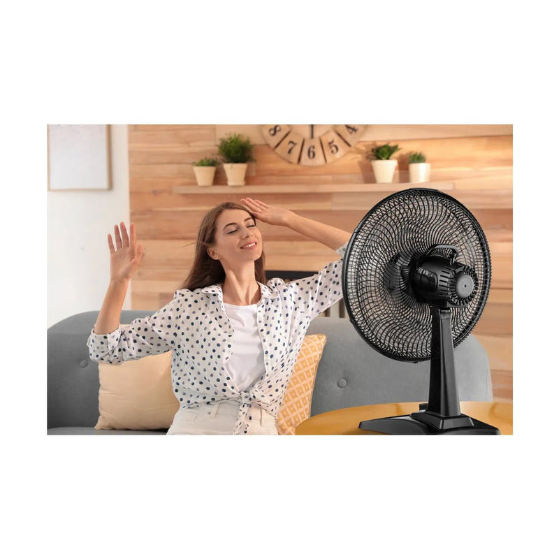 Ventilador de Mesa 40cm Multi Turbo 40 - 135w Preto Multilaser - BePix